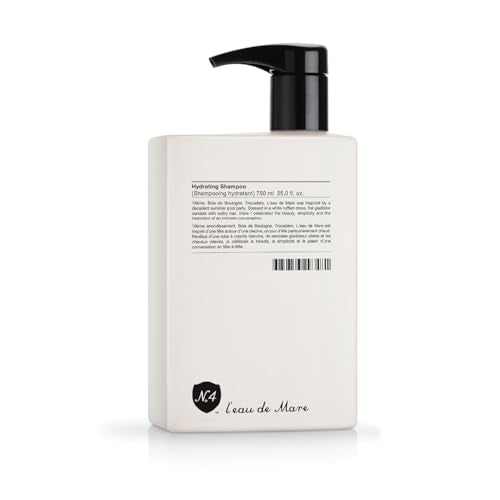 Number 4 Hydrating Shampoo, Shampoo for Women and Men. Sulfate, Gluten, & Paraben Free. Moisturizing & Color Protecting, 25 oz