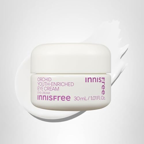 innisfree Orchid Youth-Enriched Eye Cream, Korean Firming Eye Treatment to Smooth Fine Lines