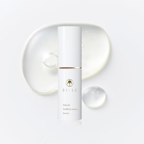 BI-SU Serum | Hydrating Serum with Natural Swiftlet Nests Extract, Collagen, Hyaluronic Acid, EGF, Anti-aging Japanese Skincare, Improves Dryness, Fine Lines, Elasticity, No Oiliness, 1 fl.oz, 30ml
