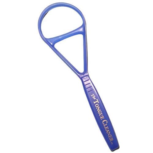 Tongue Scraper Cleaner - the Tongue Cleaner - End Bad Breath and Freshens Breath - Eliminate Bad Breath - Bad Breath Treatment (Color May Vary)