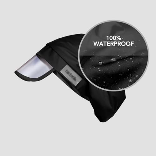 Hairbrella Satin-Lined, Waterproof Rain Hat