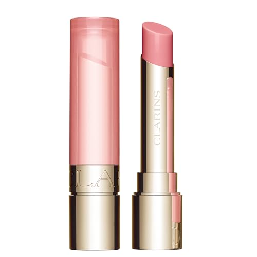Clarins Lip Oil Balm | Nourishes, Hydrates, and Visibly Plumps | Natural Look | Sheer Finish and Shine | 99% Skincare Formula and 96% Natural Ingredients | Contains Hydrating Peptide | 0.1 Ounce