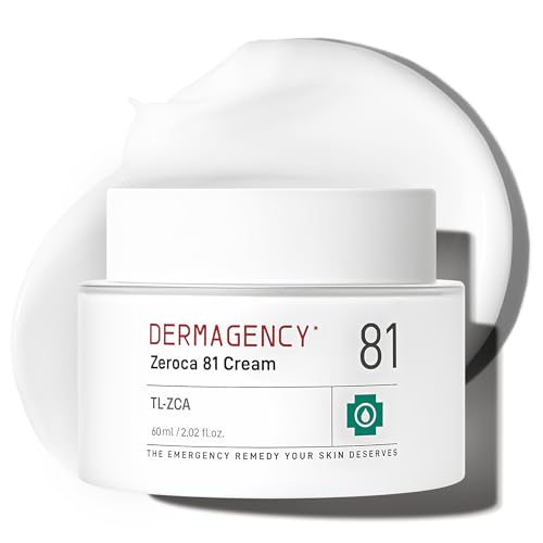 Zeroca 81 Korean Calming Cream for Acne-Prone & Sensitive Skin ? Lightweight and gentle daily soothing moisturizer, Controls Sebum, Deeply Hydrates & Smooths Texture (2.02 fl.oz. 60 ml)
