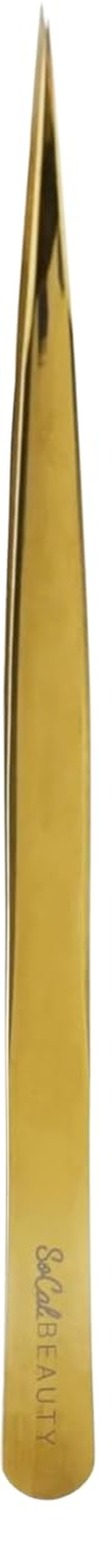 SOLO Straight Tip Lash Tweezer for Eyelash Extensions | Rust-Resistant Eyelash Tweezer for Isolation & Classic Lash Application | Professional Tweezers for Eyelash Extension & Lash Artists