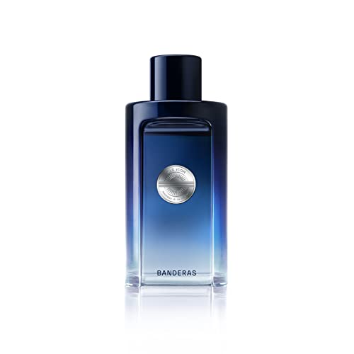 Banderas Antonio Perfumes - The Icon, Eau de Toilette for Men - Long Lasting - Masculine, Elegant, With Personality Fragance - Amber Woody Notes - Ideal for Special Events - 6.8 Fl Oz