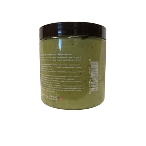 Kuza 100% Indian Hemp Hair & Scalp Treatment, 7.7oz - Improves Dry Hair and Scalp