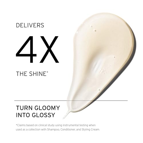 FEKKAI Brilliant Gloss Shampoo - 1L, Pack of 2 - Transforms Hair with 4X Shine - Free of Sulfates, Parabens, Phthalates - Vegan, Cruelty-Free