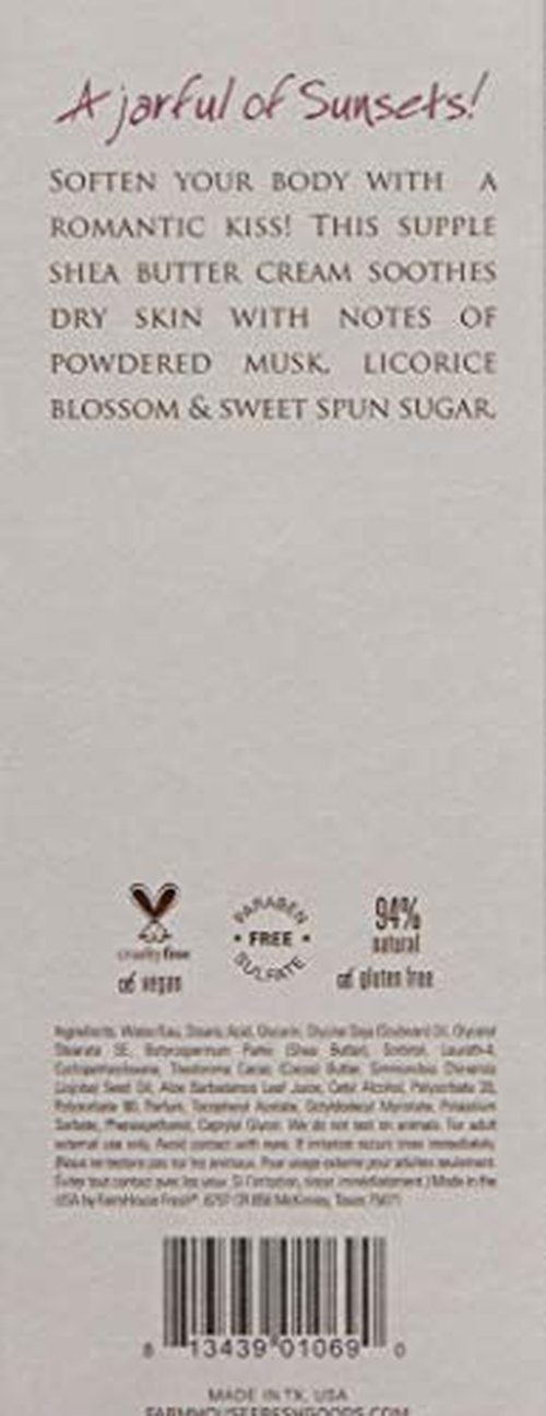 Farmhouse Fresh Pink Moon Shea Butter, 8 Fl Oz