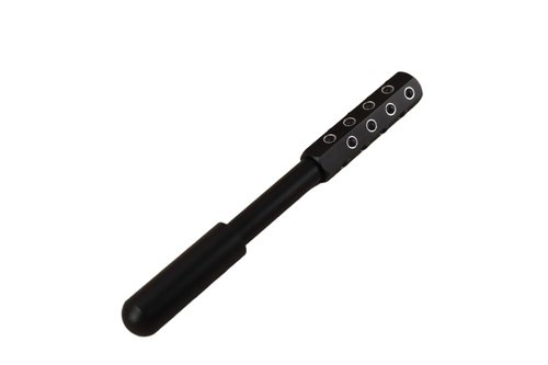 Betypura 24-Stone Facial Roller - Cooling Face & Neck Massager Tool for Skin Rejuvenation | 360° Contouring with Germanium Stones & Aircraft Aluminum | Portable 7.6" Beauty Roller - Black