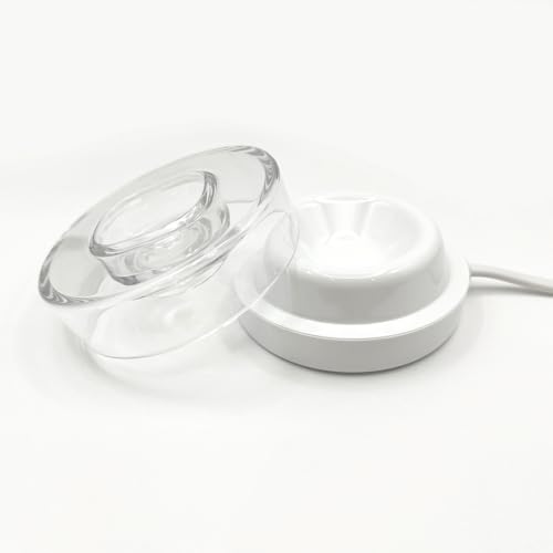 Replacement Sonic Care Charger Base Induction Cover Compatible with Electric Toothbrush Smart 9300 9500 9700 Series,Charger for HX9901 HX9903 HX9924 HX9954 HX9957 HX992W HX993B (White)