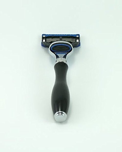 G.B.S Men's Classic 5 Blade Compatible Razor with Black Handle