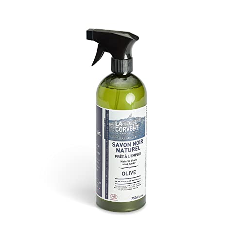 The Corvette Black Liquid Soap Eco ECOCERT Olive Spray 750 ml