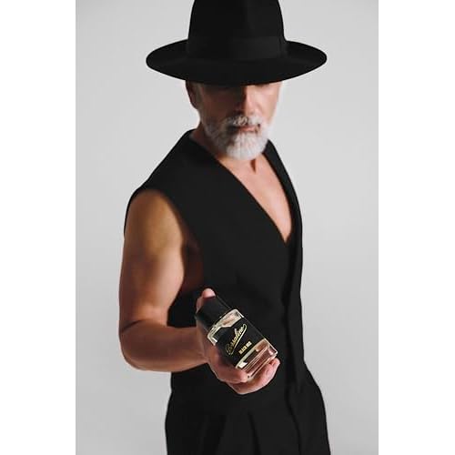 Borsalino Black Iris Perfume for Men ? Eau de Parfum ? Long-Lasting Fresh Woody Amber Cologne with Bergamot, Iris & Amberwood ? French Luxury Fragrance ? Popular Gift for Men