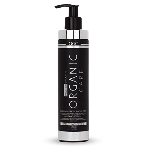 Brazilian Keratin Treatment Complex Blowout - Organic Care Cosmetics - 8.5 fl oz (250ml) - Hair Straightening