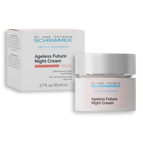 Ageless Future Night Cream (1.7 fl oz) - Skin Improving Anti-Aging Night Care ? Regenerating Night Cream - with Vitamin A - Skin Care - Dr. Schrammek