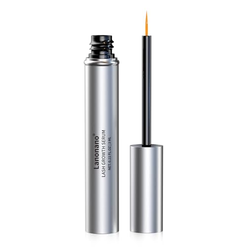 Lash Serum, Fuller & Longer Looking Eyelash Serum for Eyelash Rapid Growth, Vegan & Cruelty-Free, 0.1 Fl Oz£¨3ml£©