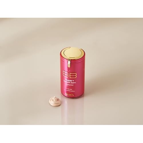 SKIN79 Super Plus Beblesh Balm Pink BB Cream 40g, 2 Pack, US Version K Beauty Flawless Radiant Base Foundation Makeup Blemish Cover Tinted Moisturizer Pink 21 color