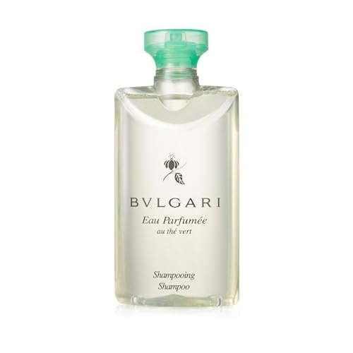 BVLGARI Au The Vert (Green Tea) Shampoo, lot of 6 bottles, 2.5 Ounce each, 15 Ounces Total