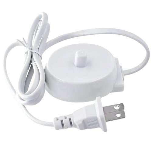 Charger Replacement Fit for Oral B Electric Toothbrush IO Series 3 4 5 6, 3757, Inductive Charging Base Portable Waterproof Power Cord
