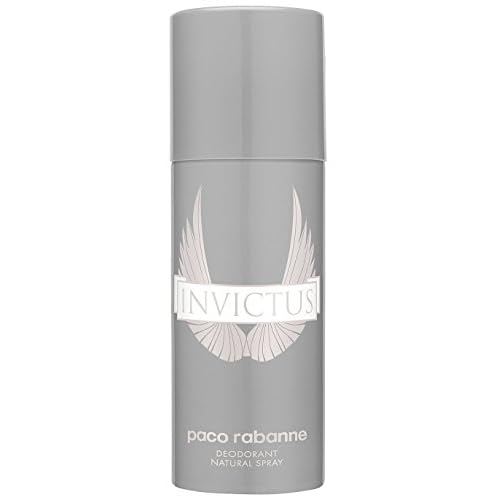 Paco Rabanne Invictus 2 Piece Gift Set For Men (3.4 Ounce Eau Di Toilette Spray / 5.1 Deodorant Spray)