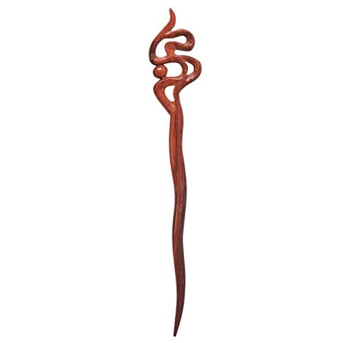 Marycrafts Artwork Wooden Hair Stick For Buns Hair Fork For Women Long Hair