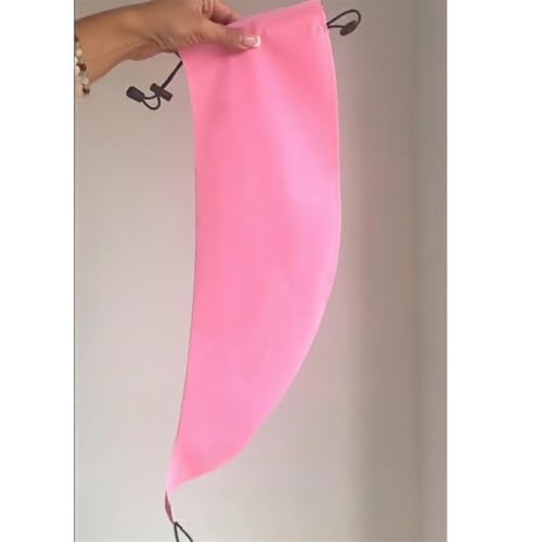 Waterproof Hair Sleeve for Long Hair - Reusable Adjustable Crown Washing Shower Cap Ponytail Protects Styled Hair Locs Braids, Quick Root Refresh for Shower Gym Travel Pool Beach, Time Saver (1pc)
