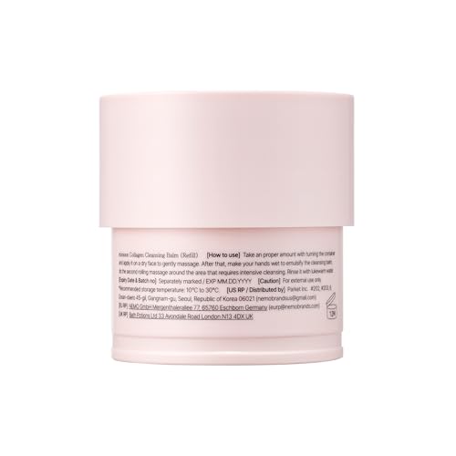 mixsoon Collagen Cleansing Balm Refill, Non-Greasy Soft Melting Lightweight Grinding Balm Hydrating Remover For Korean Glass Skin Care 1.69 Oz. / 50ml