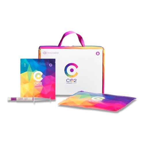 CO2 Carboxy Therapy Sound Box ? 5 Treatment Kit | Skin Rejuvenation & Firming Facial System | Anti-Aging, Brightening, Hydrating | Spa-Quality Skincare at Home