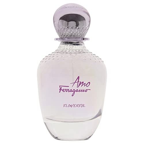 FERRAGAMO Amo Ferragamo Flowerful Eau de Toilette, Perfume Spray for Women, 3.4 Fl. Oz.