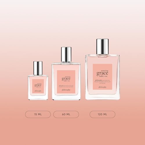 philosophy amazing grace ballet rose - dreamy & floral women's perfume - with notes of rose, lychee & musk
