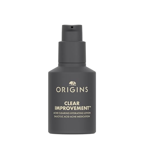 Origins Clear Improvement Acne Moisturizer | To Clear & Prevent Acne Breakouts & Pimples | With Salicylic Acid & Hyaluronic Acid, 1.7 Fl Oz