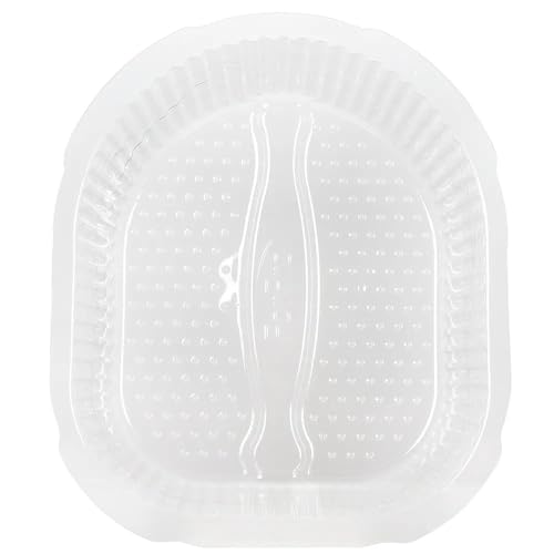 ForPro Universal Pedi Bath Liners - 50% THICKER - Fit Footsie Bath Plus Foot Bath, Disposable Pedicure Foot Tub Liners for Foot Spa Basins & Foot Bath Soaks, Clear, 50-Count