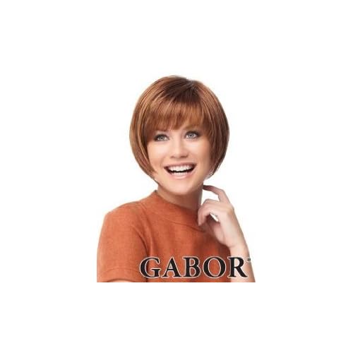 Gabor Folly Short Modern Bob Wig by Hairuwear, Average Size, G15+ Buttered Toast Mist