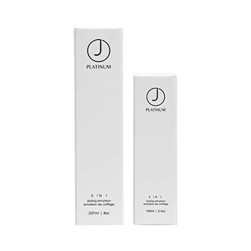 J Beverly Hills Platinum Revive Hair Oil with Argan Oil for Heat Protection, (0.33 Oz, 3.4 Oz, 8 Oz)