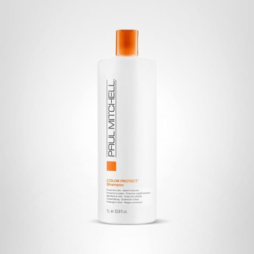 Paul Mitchell Color Protect Shampoo, Prevents Fade + Adds Shine, For Color-Treated Hair, 33.8 fl. oz