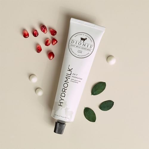 Dionis Goat Milk Skincare 1.7 fl oz Hydromilk 24-7 Moisturizer, With Squalane To Deeply Moisturize, Cruelty Free & Paraben Free, Formulated For All Skin Types