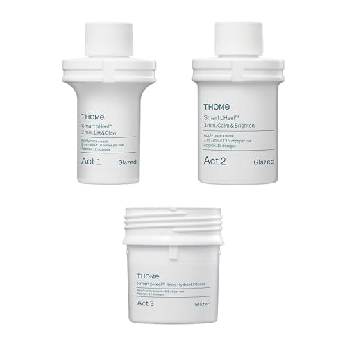 THOME G-Peel Program Refill Kit (Acts 1, 2, 3) | 3-Step Korean Skincare for Skin Cycling, Hydration & Skin Barrier Care