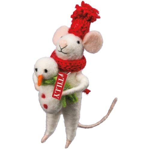 Primitives by Kathy Tilly Mouse 4 Inches Tall Fabric Home Decor