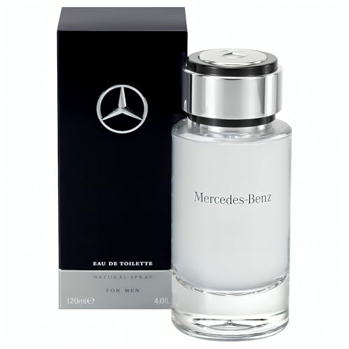 Mercedes Benz For Men - Elegant Fragrance With Woody, Sensual Musky Notes - Mesmerize The Senses With Original Luxury Men¡¯s Eau De Toilette Spray - Endless Day Through Night Scent Payoff - 4 OZ