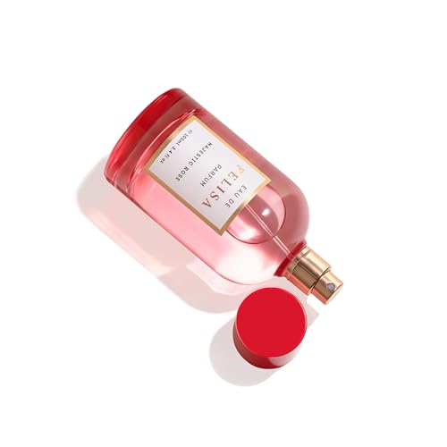 Majestic Rose Eau de Parfum (3.4 fl oz) ? Long Lasting Vegan Floral Perfume, Sophisticated and Timeless Fragrance with Damask Rose, Patchouli, Ylang-Ylang and Fruity Lychee