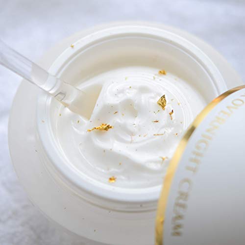 Orogold 24K Overnight Cream - Anti Aging Face Moisturizer For Youthful Skin - Shea Butter Night Cream For Morning Glow - Retinol Moisturizer To Diffuse Fine Lines