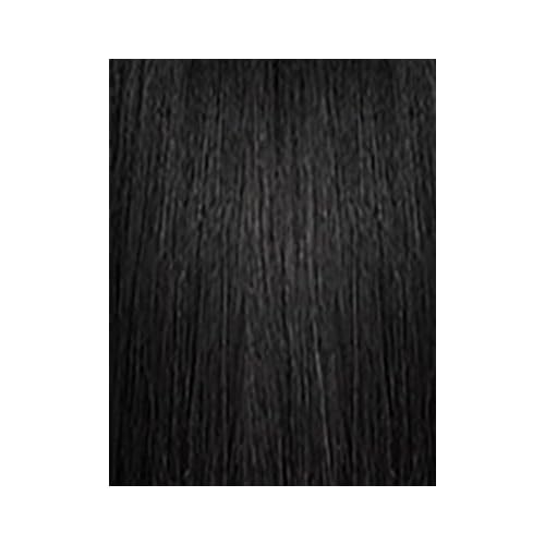 Sensationnel Pearlish multi bundle - straight deep pearl conditioned 15a soft remy beauty supply sew in or glue on human hair layered lengths (16 18 20 inch, NATURAL/BLACK)