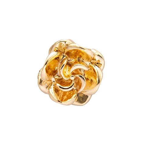 Knighthood Brooch Suit Pin Formal Metalic Gold Rose Lapel Pin Badge Coat Suit Jacket Wedding Gift Party Shirt Collar Lapel Pin Accessories for Men Women