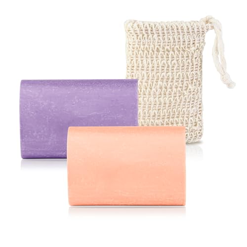 The Original 8-Bar Box - (8) Natural Soap Bars (5oz. each) + (1 pc.) Complimentary Sisal Fiber Soap Bag