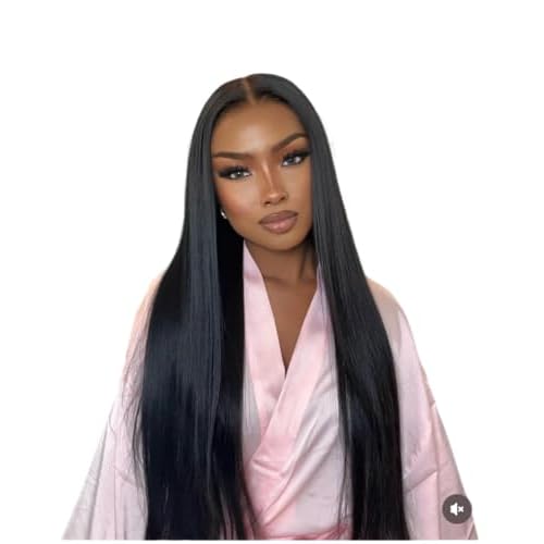 Lace Front Wigs Human Hair 13x4 Straight Lace Front Wigs HD Transparent 200% Density Glueless Wigs For Black Women Pre Plucked With Baby Hair 32inch