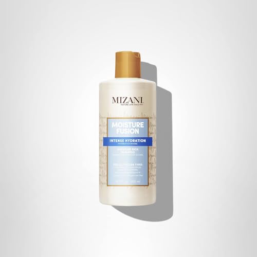 Mizani Moisture Fusion Moisture Rich Shampoo - Gently Cleanses & Conditions Hair, With Argan Oil, For Dry Hair, 16.9 Fl Oz