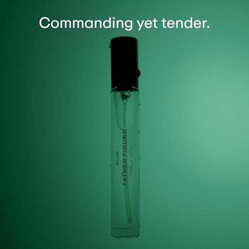 PHLUR Father Figure Eau de Parfum - Travel Size Perfume Fragrance - Green Fresh Fig Perfume with Iris, Jasmine, Patchouli, Sandalwood & Vanilla (9.5mL)