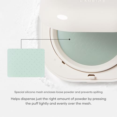 LANEIGE Neo Blurring Powder: Korean Oil-Control Compact with Pore Blurring, Smoothing Finish & Travel-Friendly, No-Spill Packaging