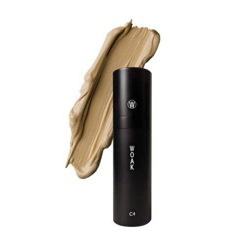 WOAK C4 ? Men's Tinted Moisturizer BB CC Cream Foundation ? Color Correcting Camo Complex ? Hybrid Skin Care (Light)