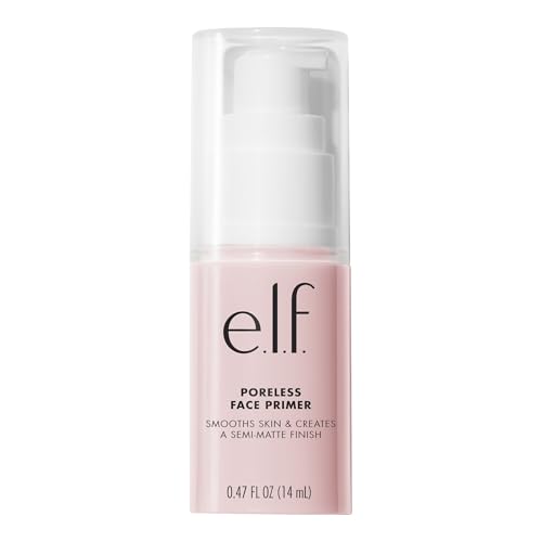 e.l.f. Poreless Face Primer, Restoring Makeup Primer For A Flawless, Smooth Canvas, Infused With Tea Tree & Vitamin A, Vegan & Cruelty-Free.47 Oz
